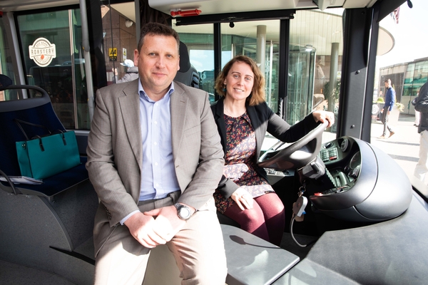 Donal Kissane, Gas Networks Ireland and Michelle O'Sullivan of Cork Chamber