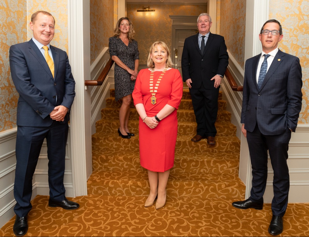 Left to Right: Ronan Murray, KPMG, Thia Hennessy, UCC, Paula Cogan, President, Cork Chamber, Gerard O'Donovan, CIT, Conor Healy, CEO, Cork Chamber