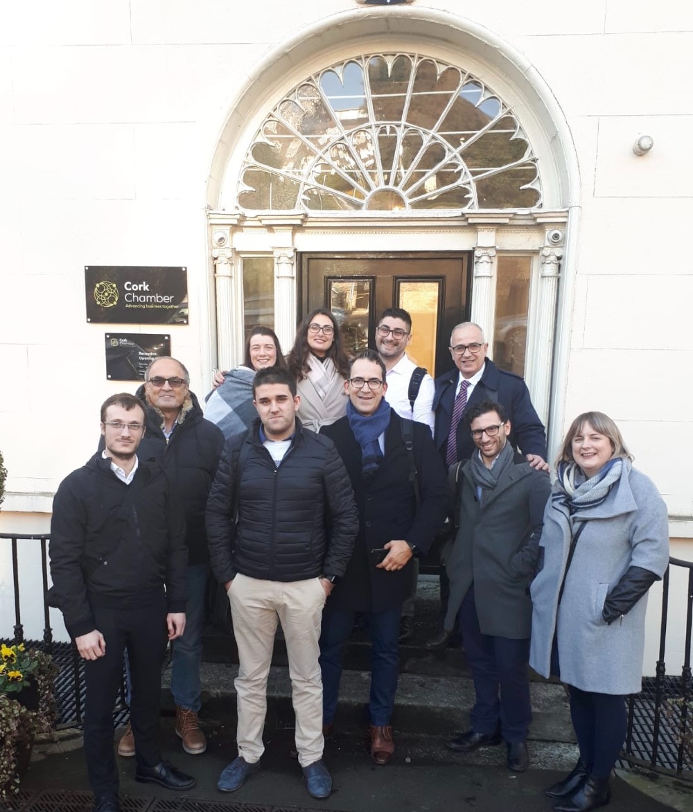 Maltese ICT company mission at Cork Chamber, 2019